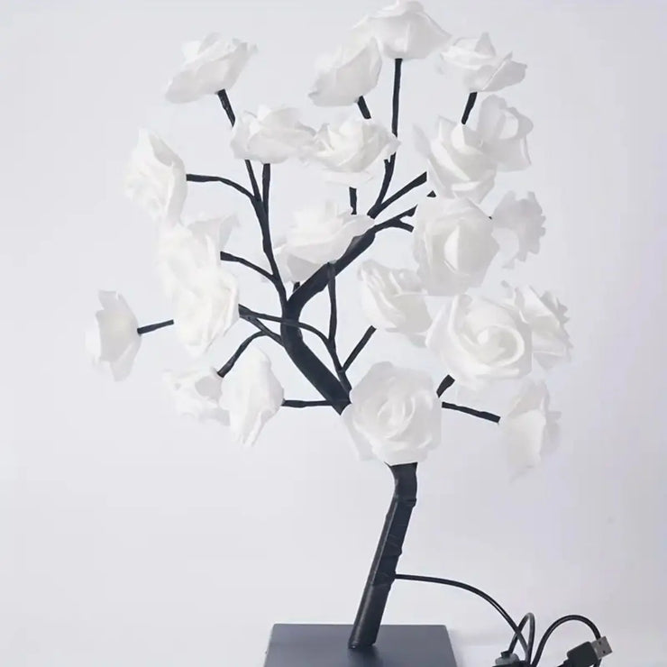 Rose Flower Lamp  Decor