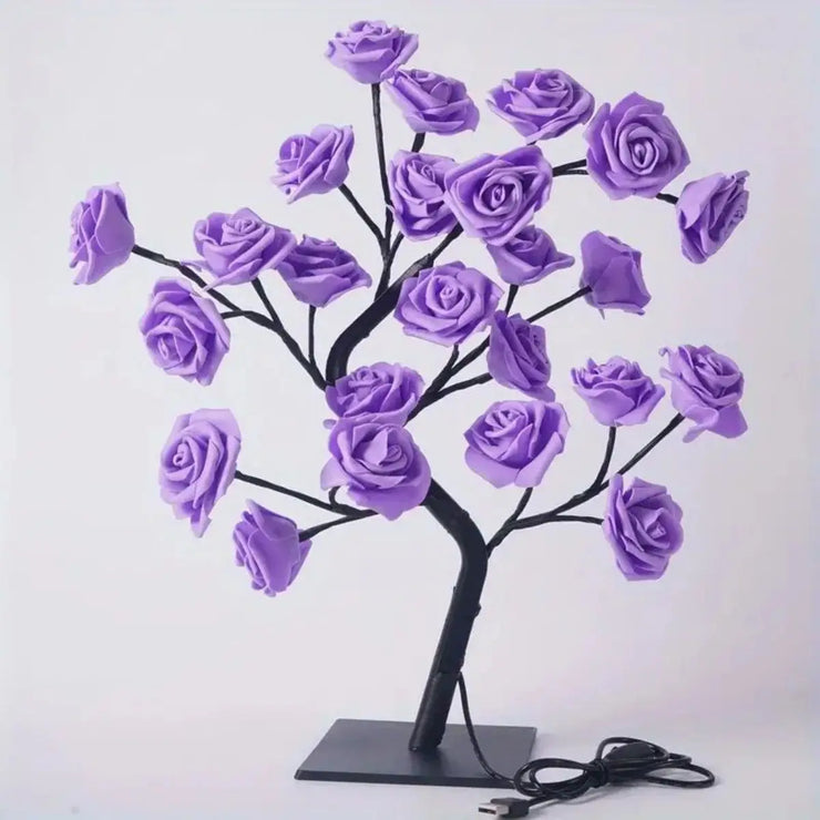 Rose Flower Lamp  Decor