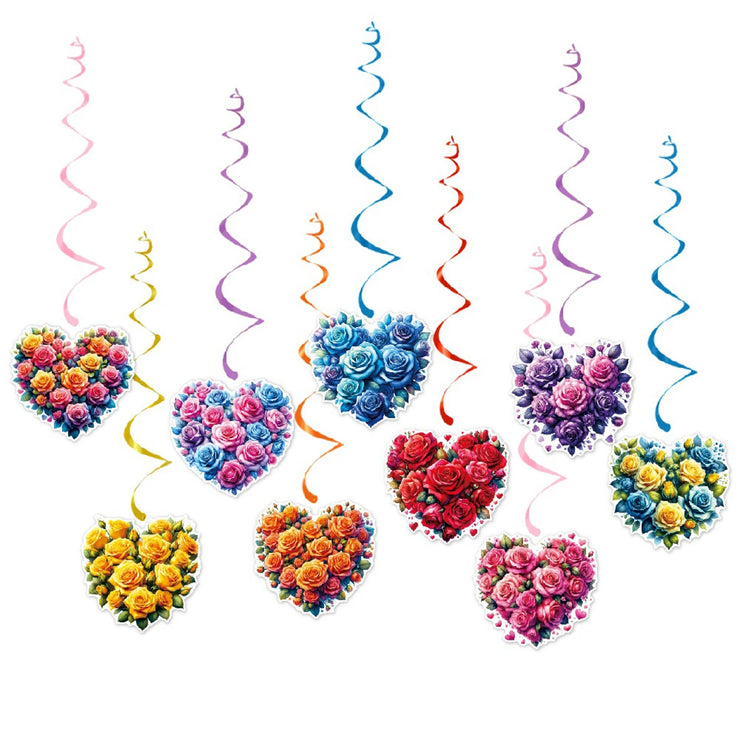 2025 Valentine's Day Hanging Swirls Set